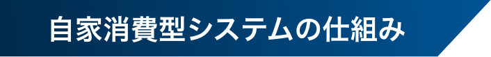 自家消費型システムの仕組み